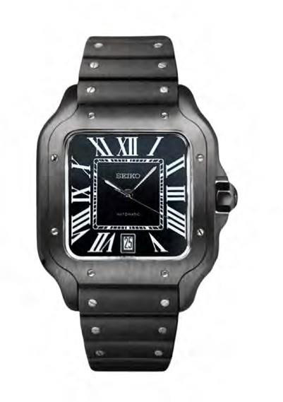 Seiko Santos Mod Midnight Black — iTrade-00105