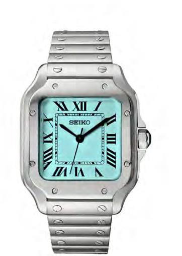 Seiko Santos Mod Tiffany Blue — iTrade-00108