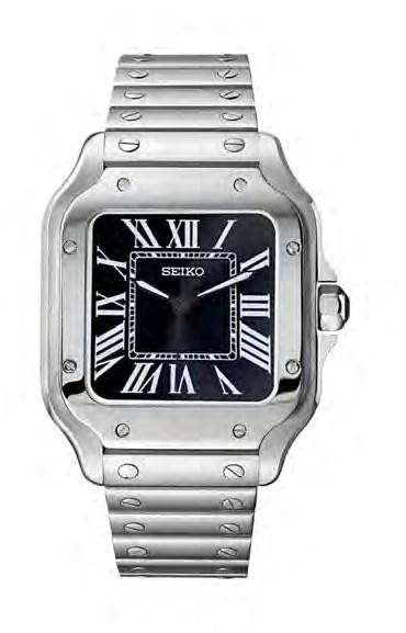 Seiko Santos Mod Black — iTrade-00109