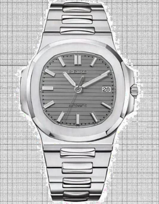Seiko Nautilus Mod Silver Grey — iTrade-00202
