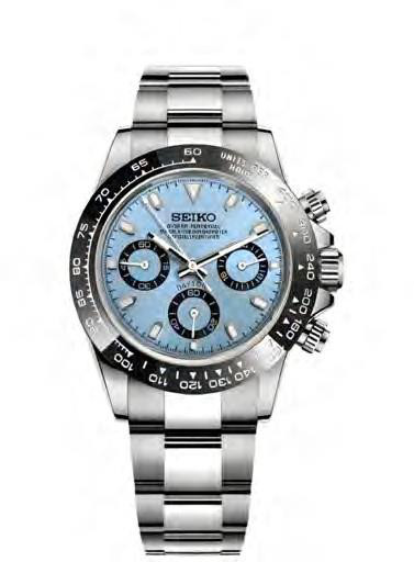 DAYTONA SEIKO MOD Ice Blue — iTrade-00507
