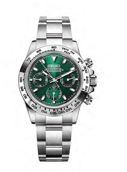 DAYTONA SEIKO MOD Forest Green — iTrade-00509