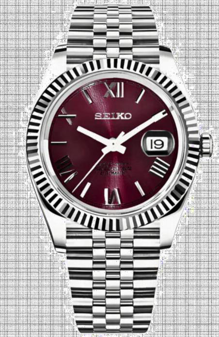 Seiko DateJust Mod Purple Roman — iTrade-00716