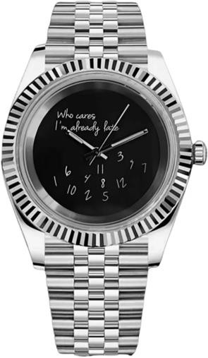 Seiko DateJust Mod Black (Who Cares.. — iTrade-00727