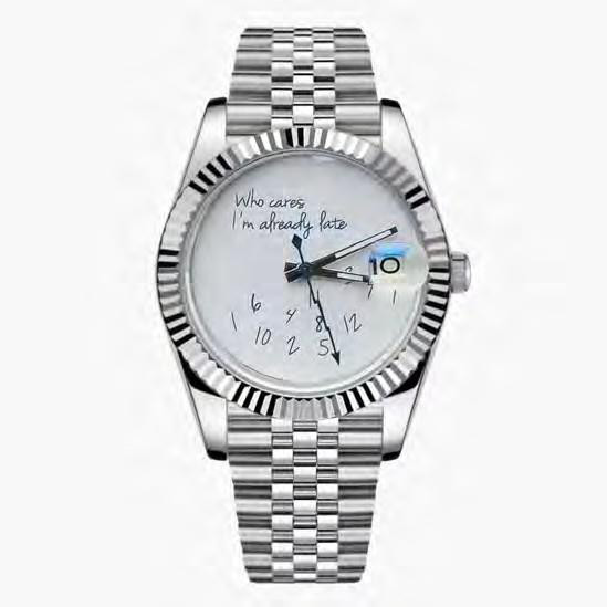 SEIKO MOD DATEJUST WHITE (Who Cares.. — iTrade-00728