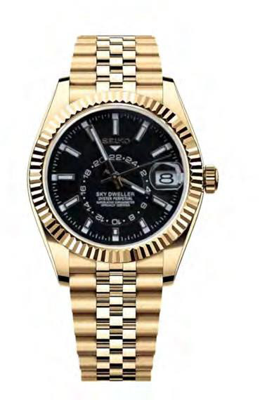 Seiko Mod Sky-Dweller | Gold — iTrade-01005