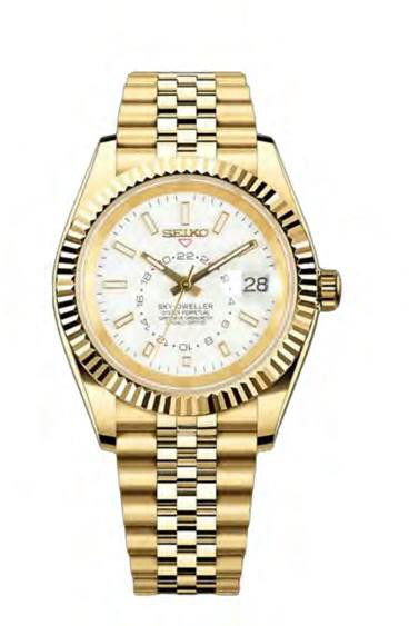 Seiko Mod Sky-Dweller | Gold — iTrade-01007