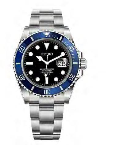 Seiko Mod Submariner Blue Black — iTrade-01104