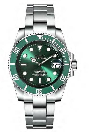 Seiko Mod Submariner "Hulk" Dive Watch — iTrade-01105