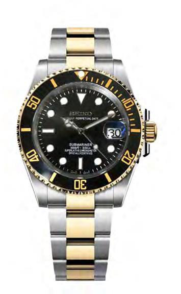 Seiko Mod Submariner Two Tone — iTrade-01107