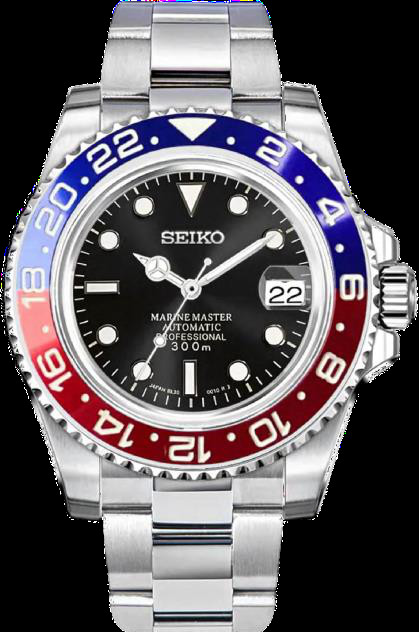 Seiko Mod Submariner Pepsi — iTrade-01113