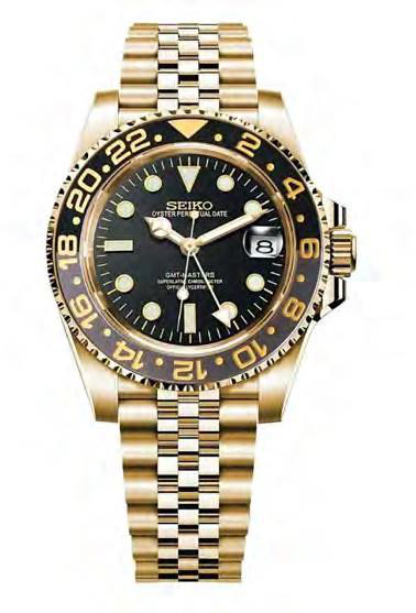 Seiko Mod GMT Gold — iTrade-01201