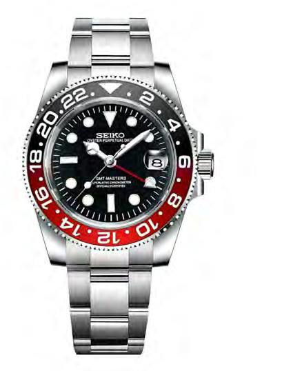 Seiko Mod GMT "Coke" Dive Watch — iTrade-01203