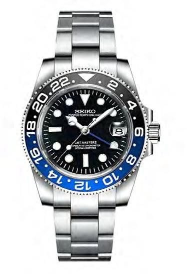 Seiko Mod GMT Batman — iTrade-01207