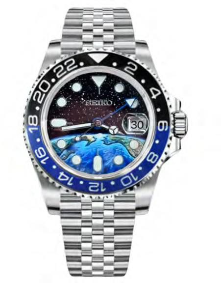 Seiko Mod GMT | Custom dial — iTrade-01212