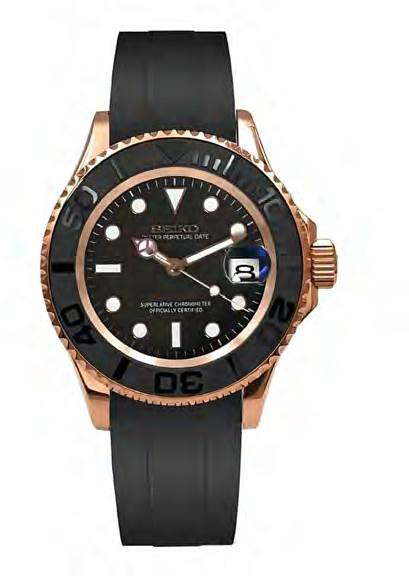 Seiko Mod Yacht Master Rose Gold — iTrade-01301