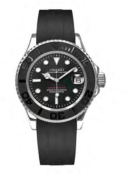 Seiko Mod Yacht Master Silver — iTrade-01302