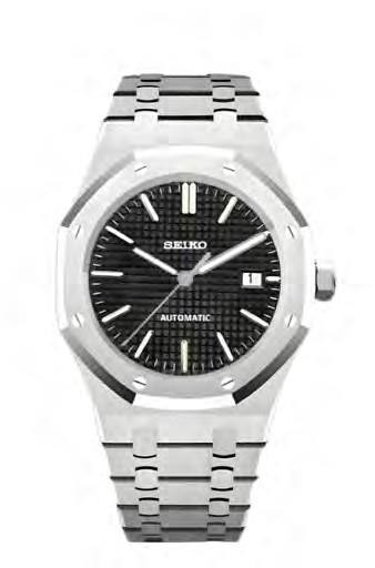 Seiko Mod Royal Oak Classic Black — iTrade-01403