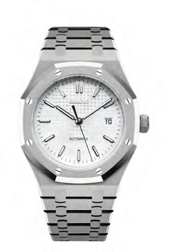Seiko Mod Royal Oak Classic White — iTrade-01404