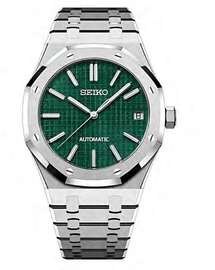 Seiko Mod Royal Oak Green — iTrade-01405