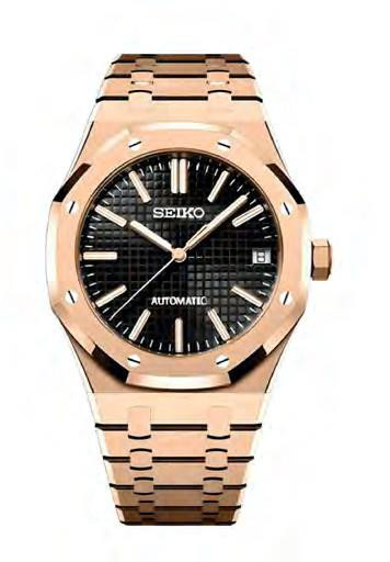 Seiko Mod Royal Oak Rose Gold — iTrade-01410