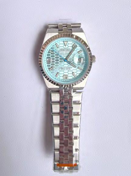 Custom Land-Dweller Mod Ice Blue Dial — iTrade-01701