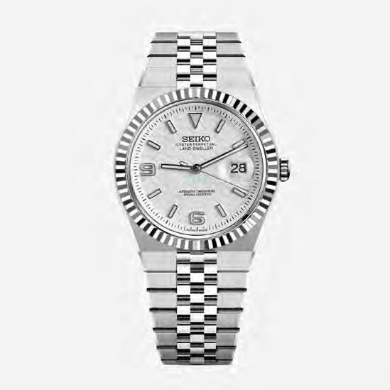 Custom Land Mod Fresh White Dial — iTrade-01702