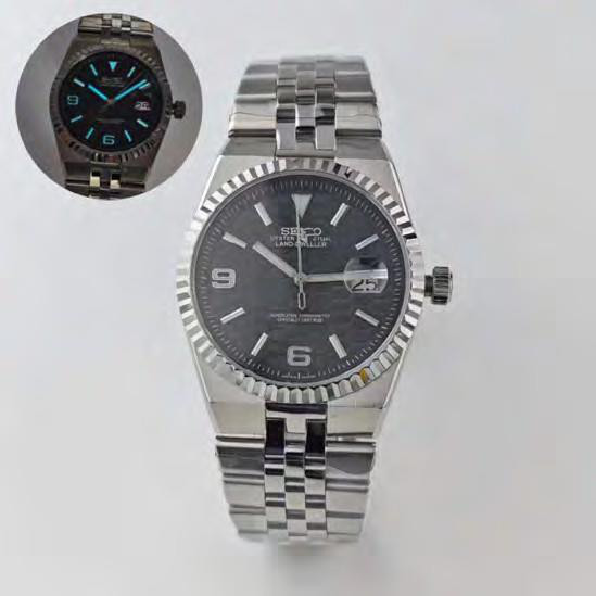 Custom Land Mod Black Dial — iTrade-01703