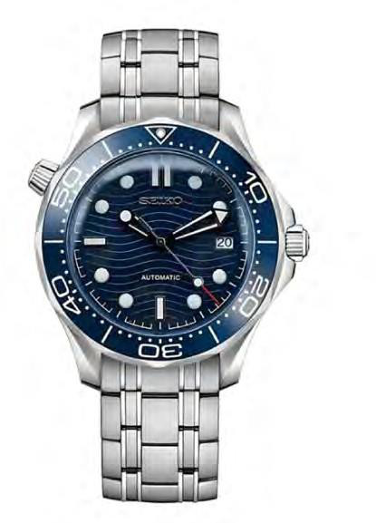 Seiko Seamaster Blue — iTrade-01908