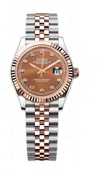 Seiko Mod | Bronze Rosegold Diamond — iTrade-02009